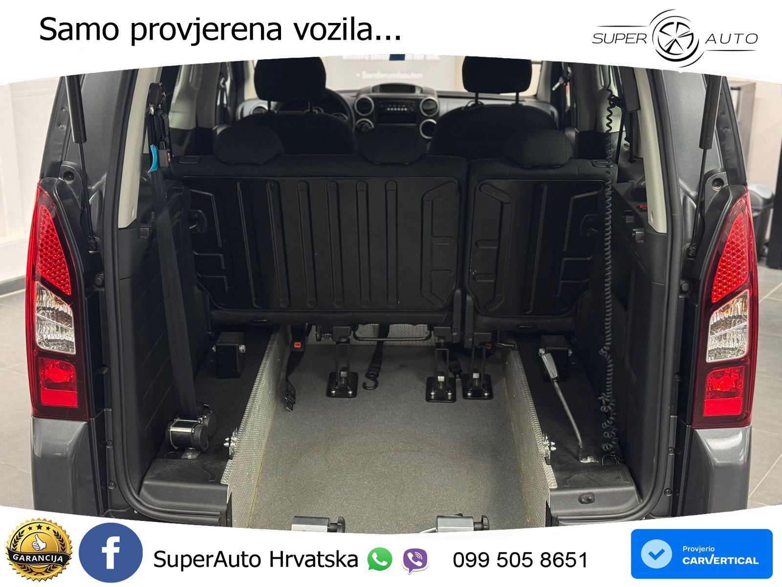 Peugeot Partner Tepee 1.6 HDi Aut. Active 92 KS, RAMPA+KLIMA