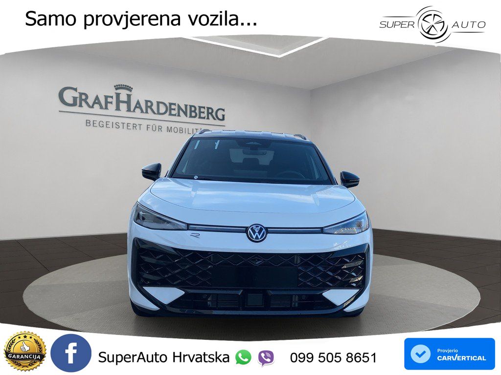 VW T-Roc 1.5 eTSI DSG R-Line 150 KS, ACC+360+KEY+GR SJED+HEAD+VIRT+LANE