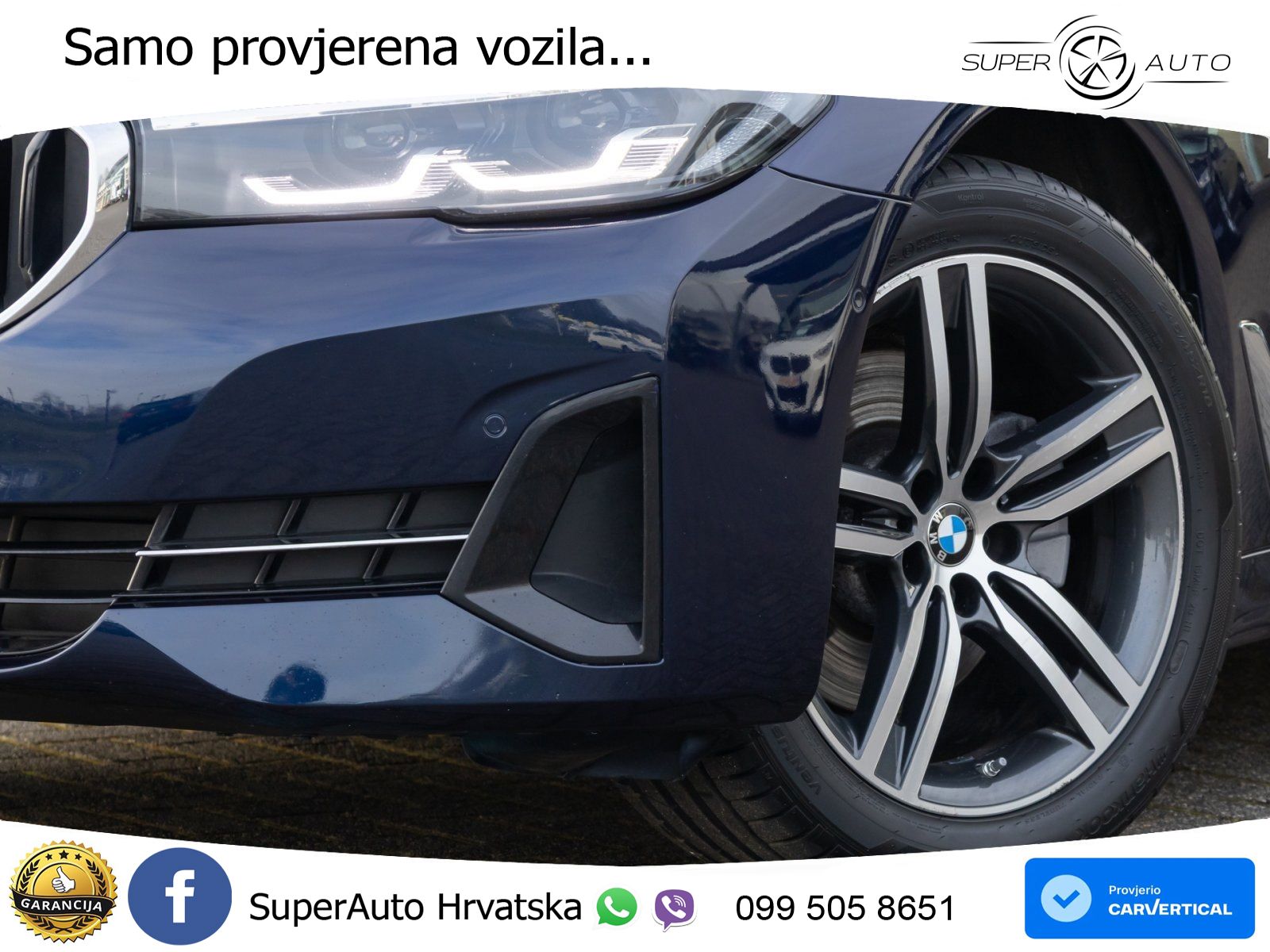 BMW 520d xDrive Touring Aut. 190 KS, ZRAČNI+KAM+LED+4xGR SJED+VIRT+NAVI