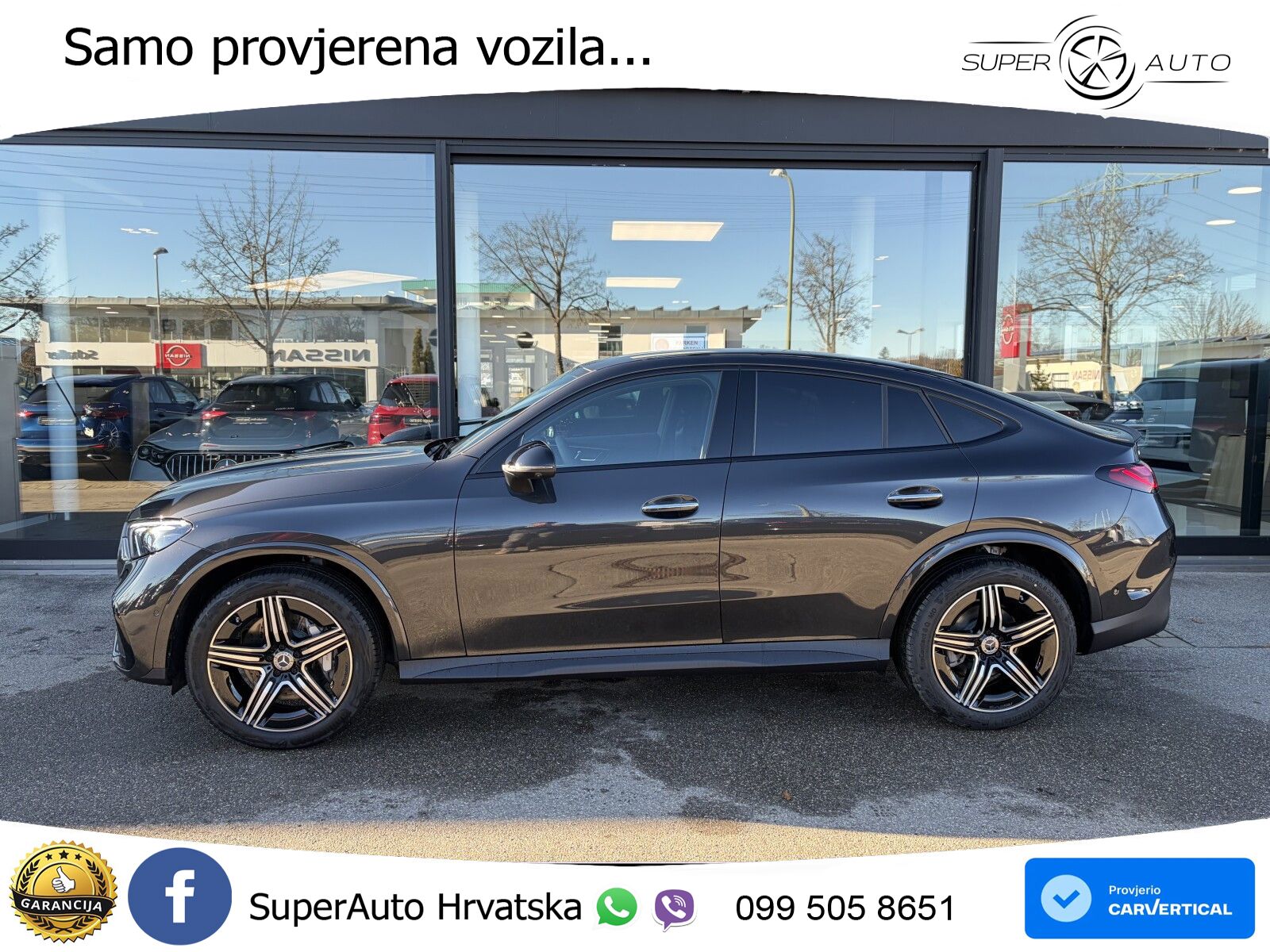 Mercedes GLC Coupe 220d 4M Aut. AMG, ACC+360+KEY+GR SJED+VIRT+LANE