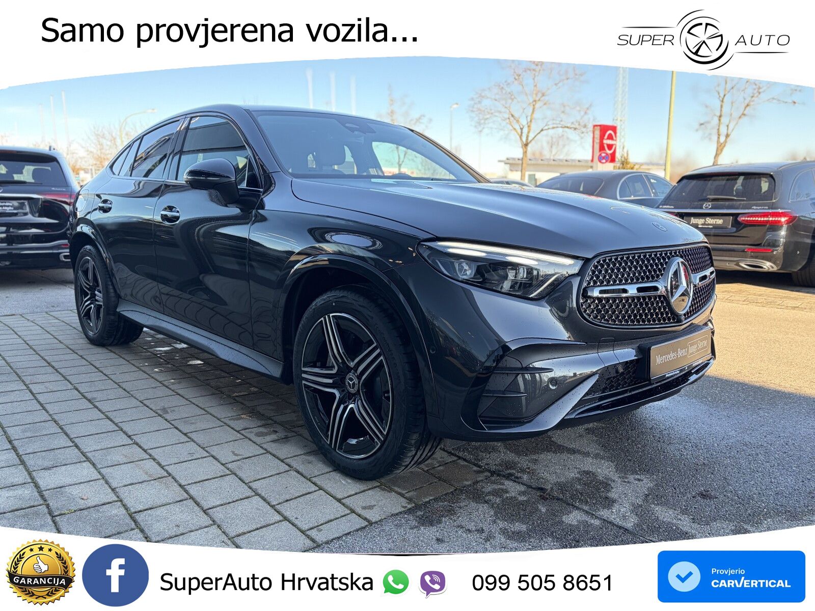 Mercedes GLC Coupe 220d 4M Aut. AMG, ACC+360+KEY+GR SJED+VIRT+LANE