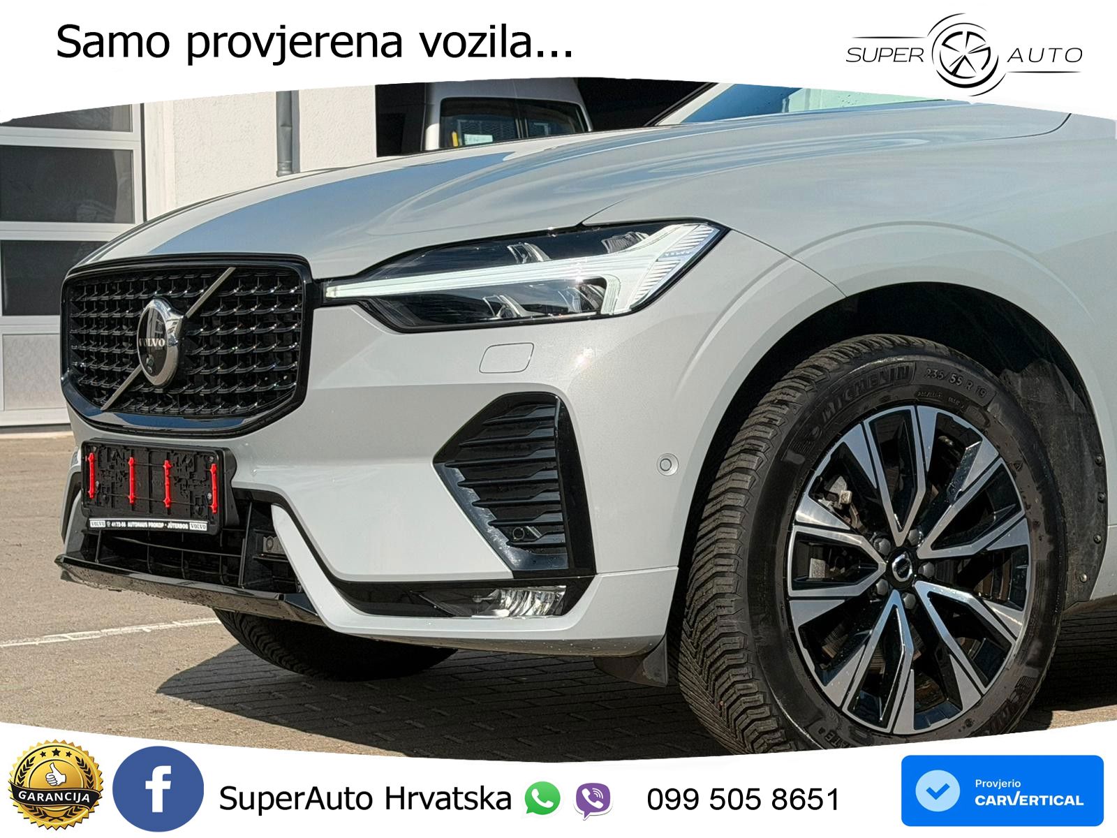 Volvo XC60 2.0d B4 AWD Aut. Plus Dark 197 KS, ACC+360+4xGR SJED+VIRT+NAVI+ASIST