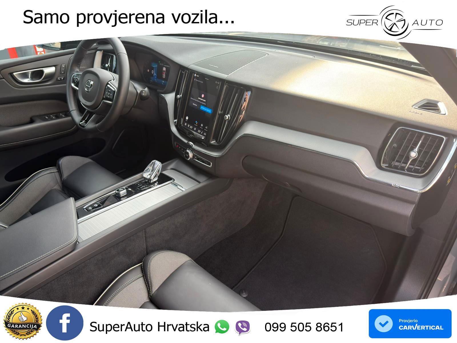 Volvo XC60 2.0d B4 AWD Aut. Plus Dark 197 KS, ACC+360+4xGR SJED+VIRT+NAVI+ASIST