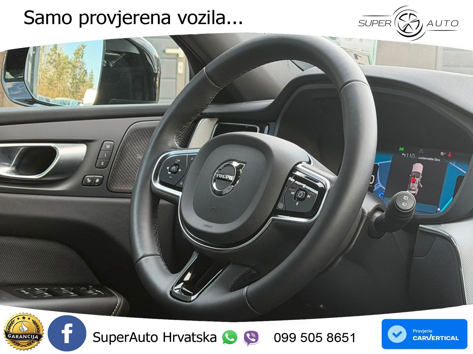 Volvo XC60 2.0d B4 AWD Aut. Plus Dark 197 KS, ACC+360+4xGR SJED+VIRT+NAVI+ASIST