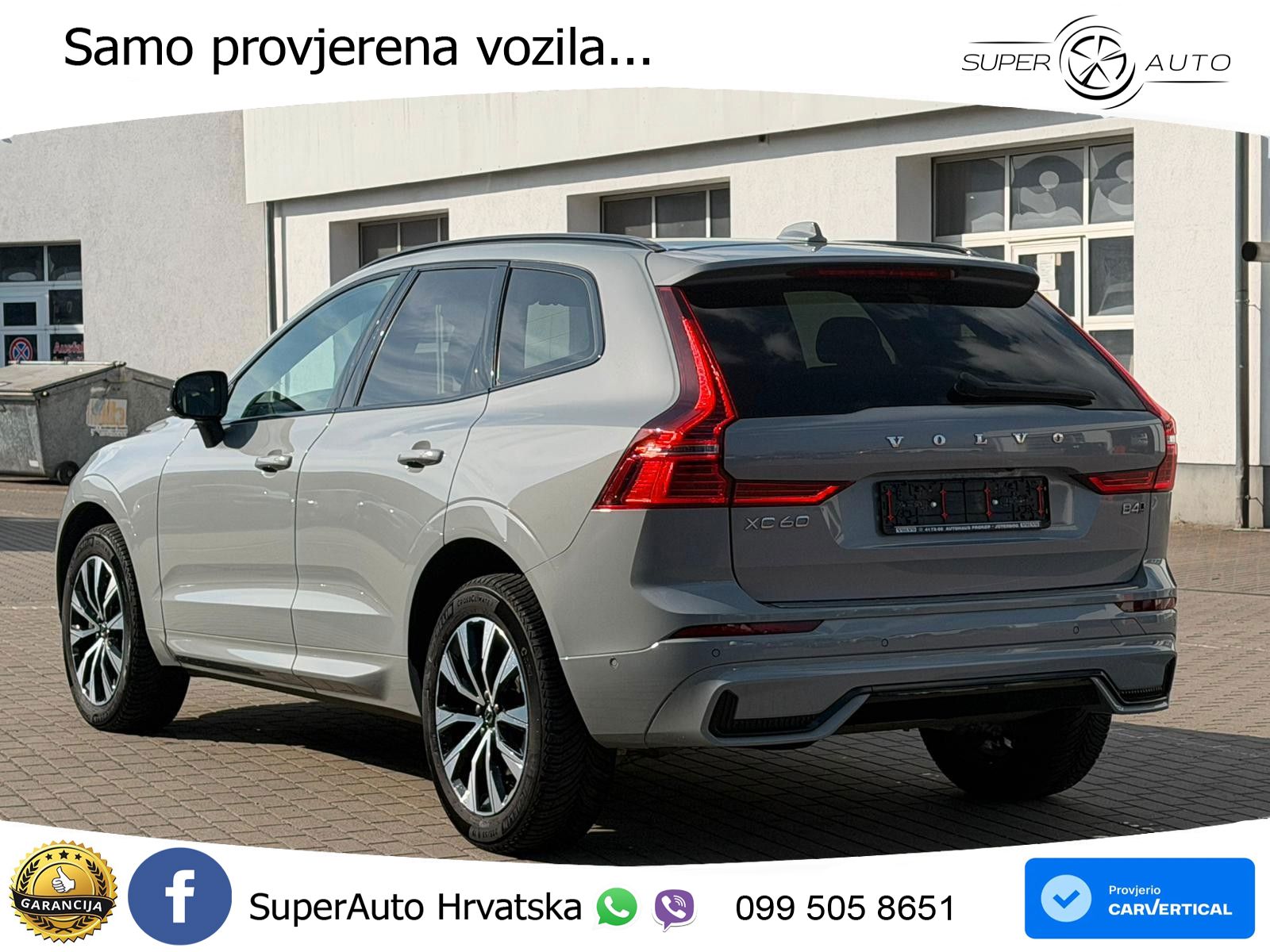 Volvo XC60 2.0d B4 AWD Aut. Plus Dark 197 KS, ACC+360+4xGR SJED+VIRT+NAVI+ASIST