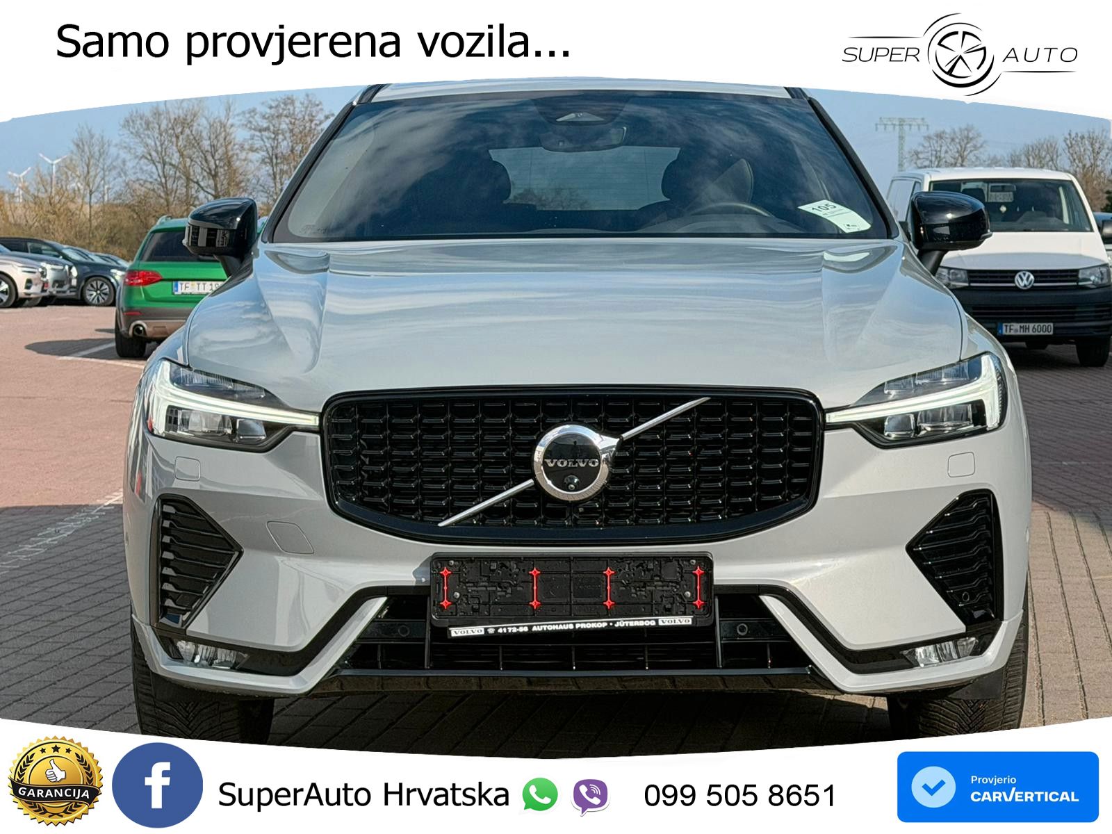 Volvo XC60 2.0d B4 AWD Aut. Plus Dark 197 KS, ACC+360+4xGR SJED+VIRT+NAVI+ASIST