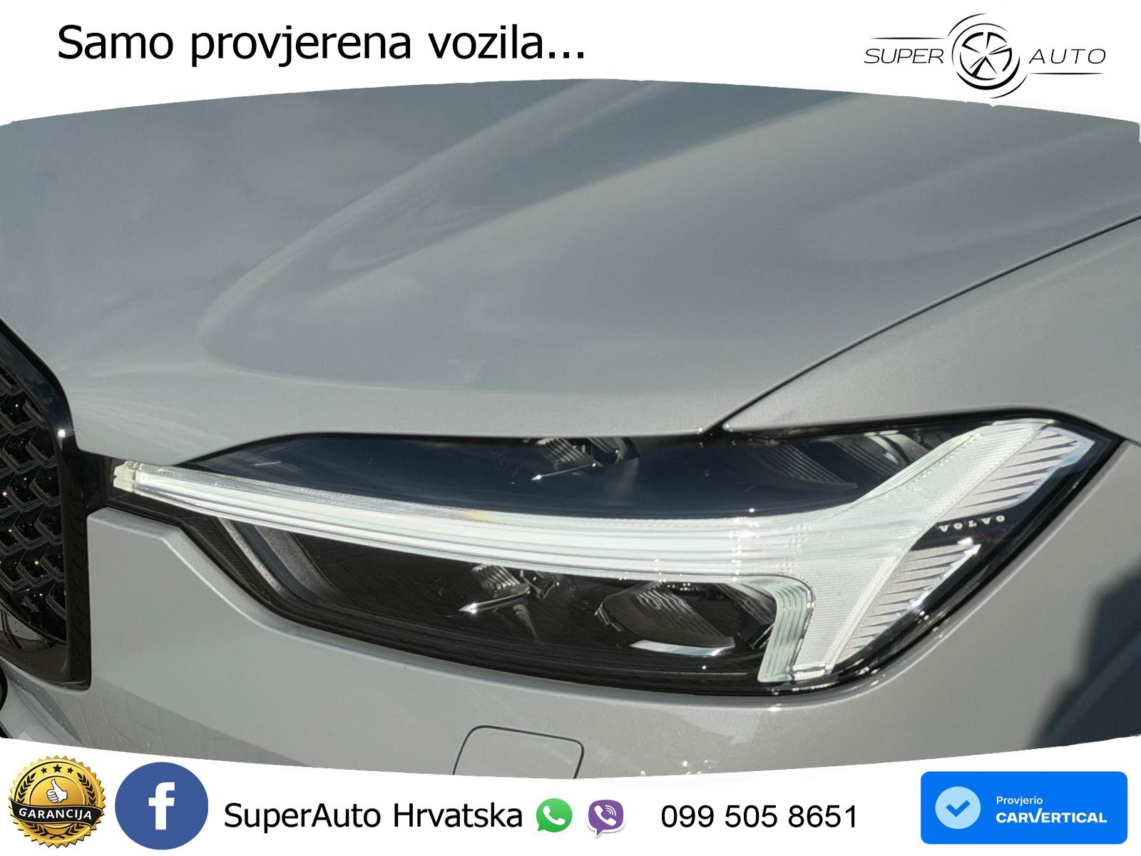 Volvo XC60 2.0d B4 AWD Aut. Plus Dark 197 KS, ACC+360+4xGR SJED+VIRT+NAVI+ASIST