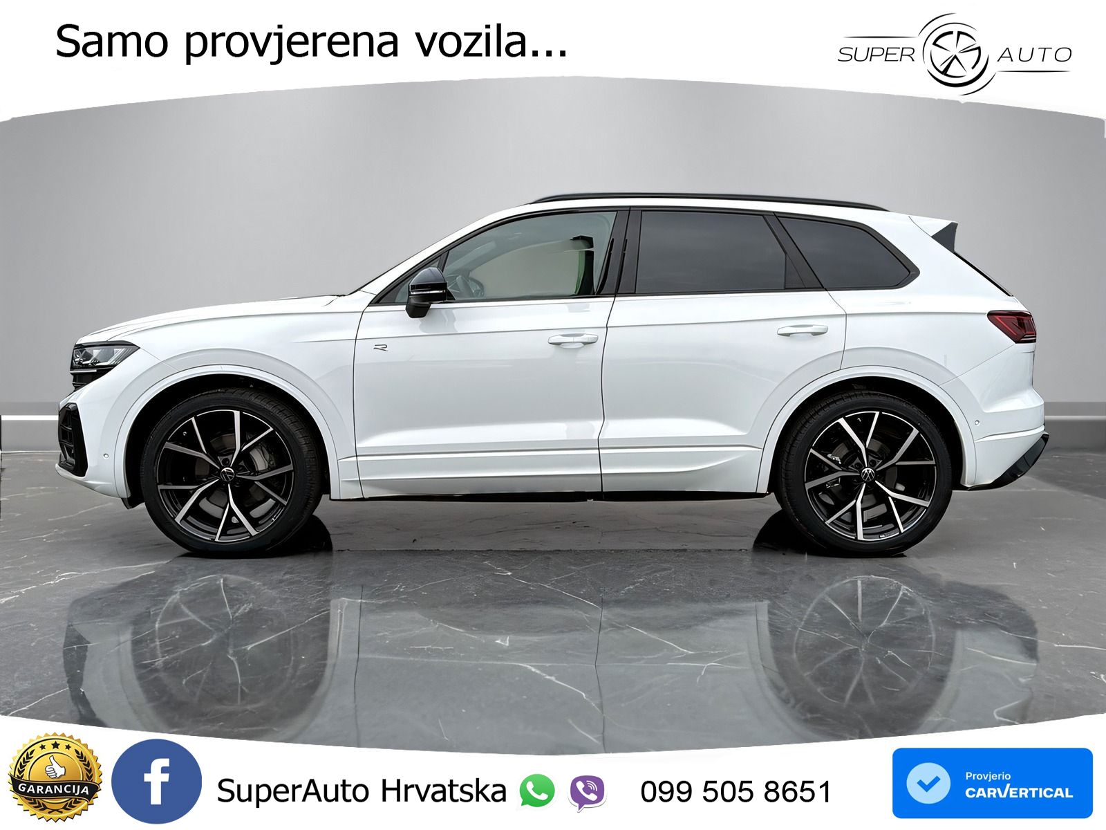 VW Touareg 3.0 TDI 4M Aut. R-Line 286 KS, PANO+ZRAČ+360+GR SJED+ACC+KEY+HEAD