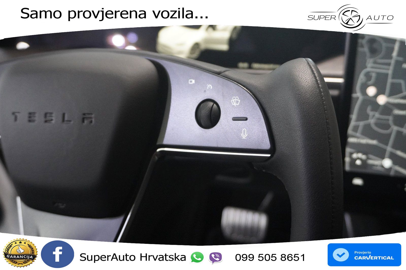 Tesla Model S Dual 670 KS, PANO+ZRAČ+KAM+GR SJED+ACC+KEY+VIRT+LANE