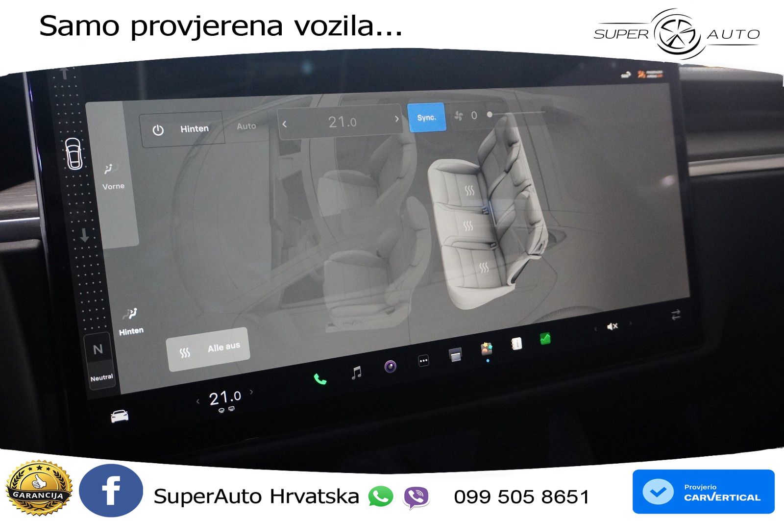 Tesla Model S Dual 670 KS, PANO+ZRAČ+KAM+GR SJED+ACC+KEY+VIRT+LANE