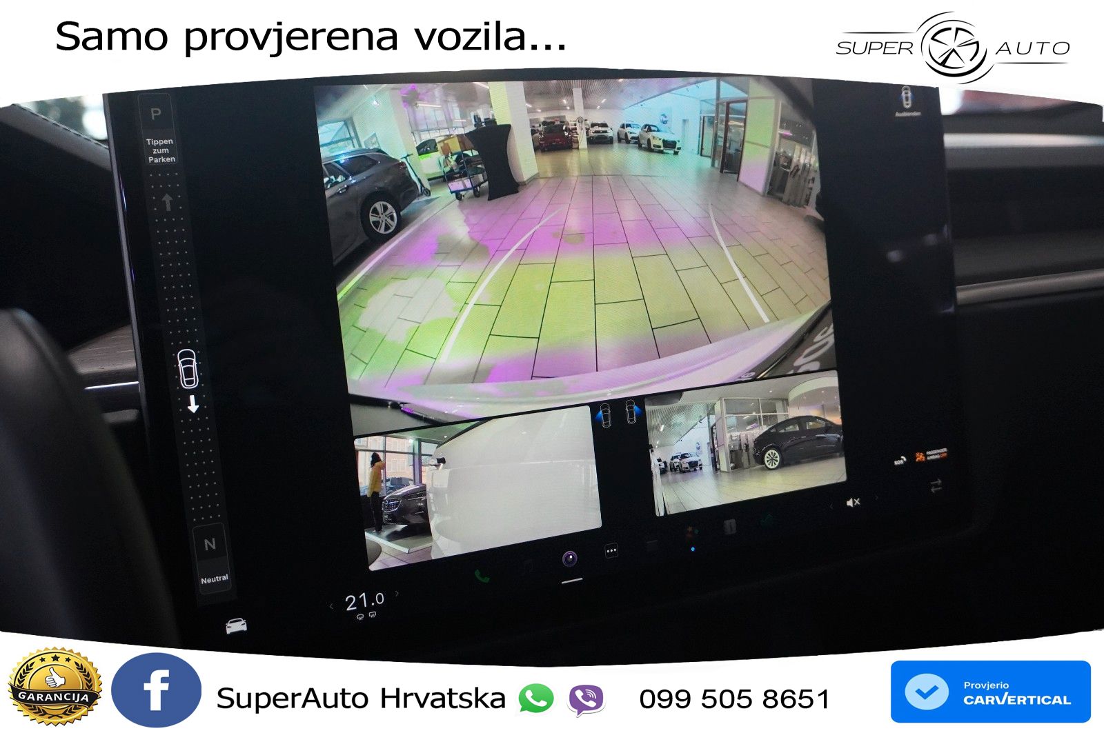 Tesla Model S Dual 670 KS, PANO+ZRAČ+KAM+GR SJED+ACC+KEY+VIRT+LANE
