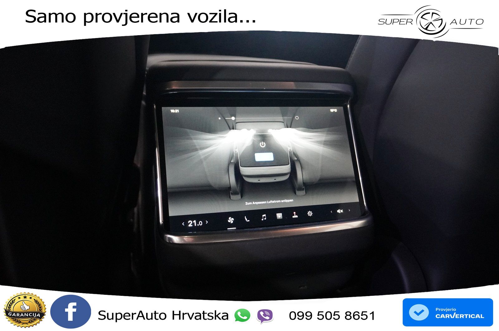 Tesla Model S Dual 670 KS, PANO+ZRAČ+KAM+GR SJED+ACC+KEY+VIRT+LANE