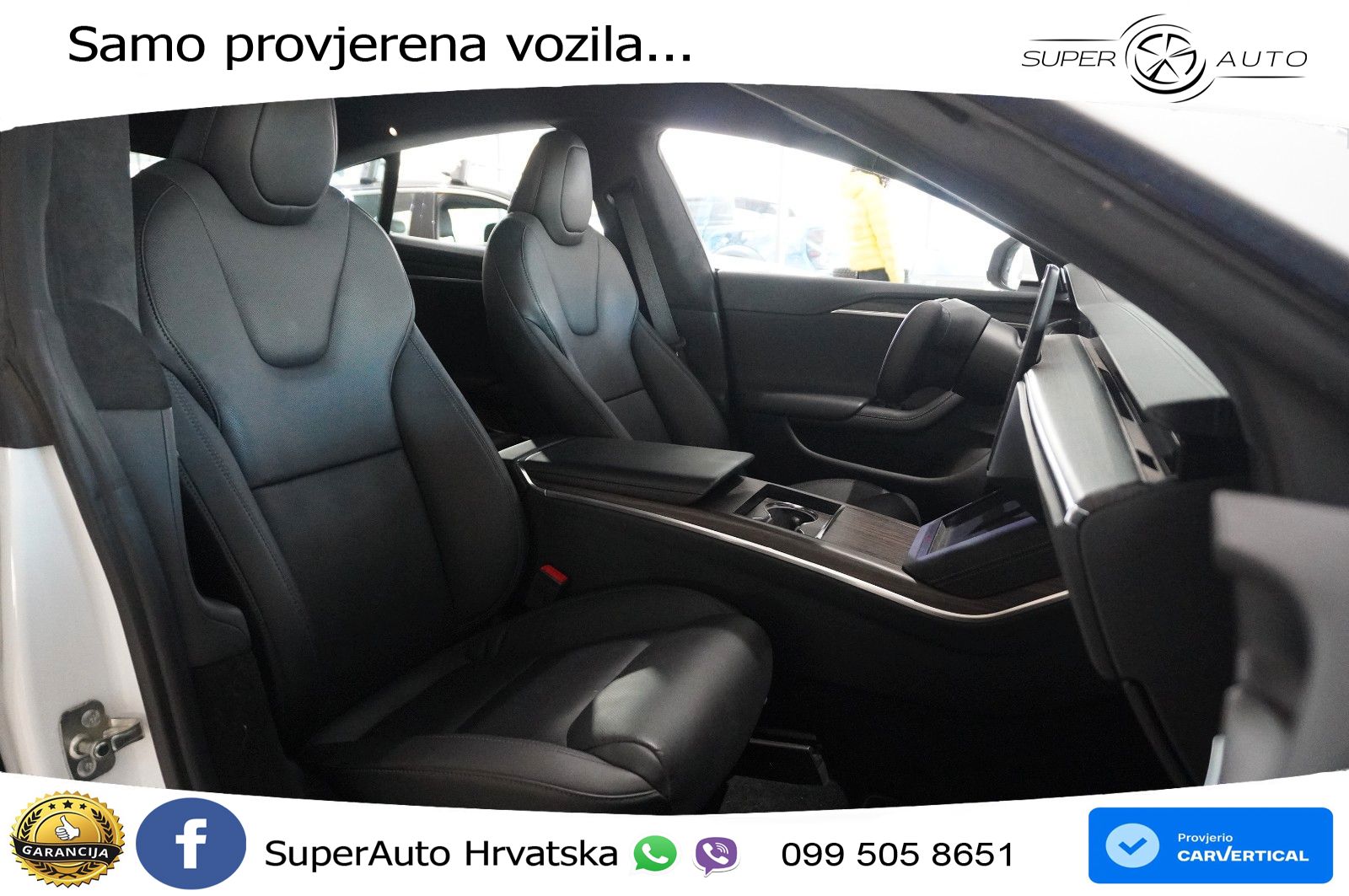 Tesla Model S Dual 670 KS, PANO+ZRAČ+KAM+GR SJED+ACC+KEY+VIRT+LANE