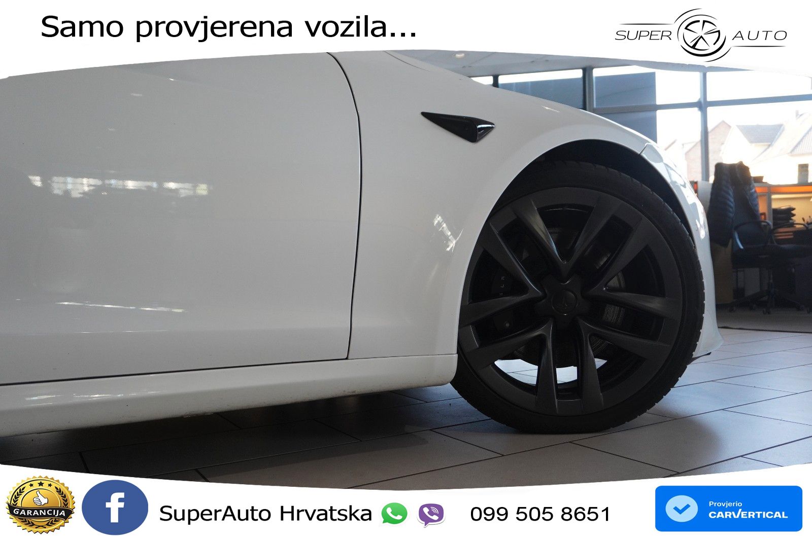 Tesla Model S Dual 670 KS, PANO+ZRAČ+KAM+GR SJED+ACC+KEY+VIRT+LANE