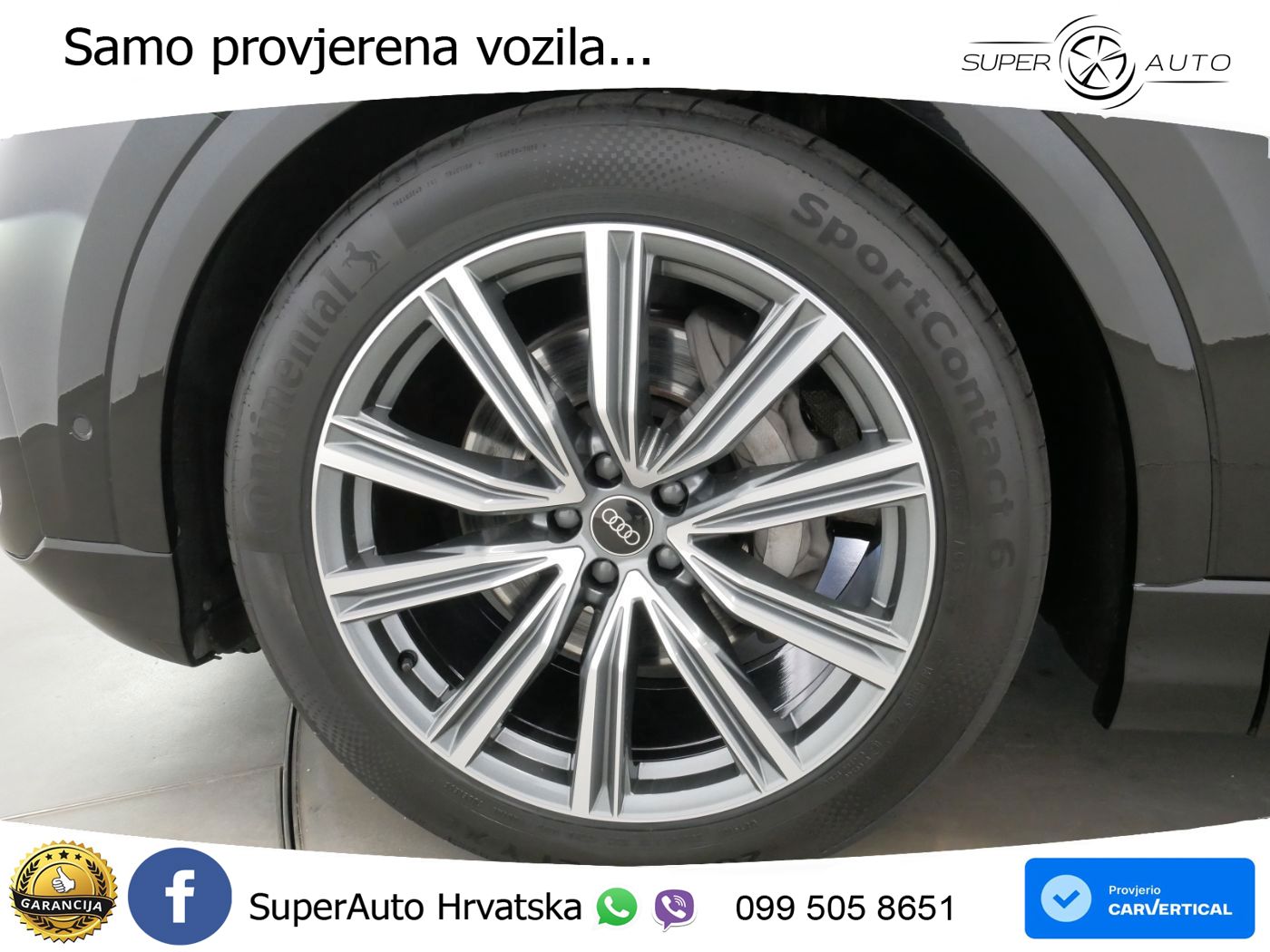 Audi Q8 50 TDI quattro Aut. 286 KS, PANO+ZRAČ+360+GR SJED+ACC+KEY+VIRT+LANE