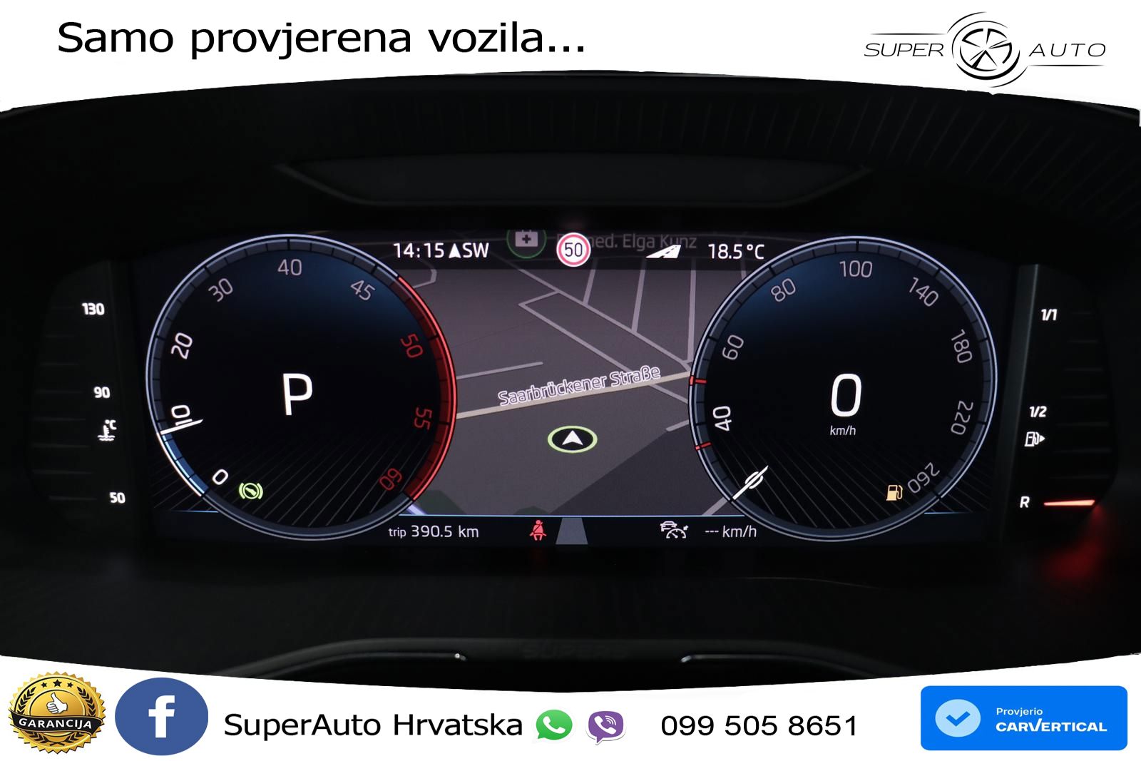 Škoda Superb Combi 2.0 TDI DSG L&K 200 KS, ACC+LED+GR SJED+PANO+VIRT