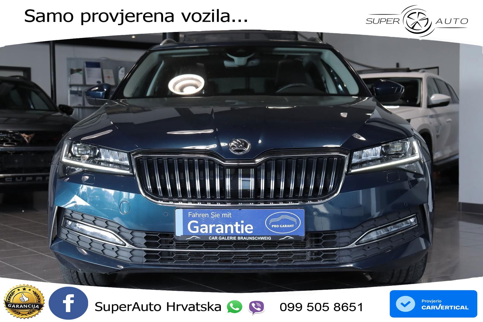 Škoda Superb Combi 2.0 TDI DSG L&K 200 KS, ACC+LED+GR SJED+PANO+VIRT