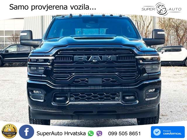 Dodge RAM 3500 6.7 Aut. Laramie Night 426 KS, KAM+GR SJED+LED+NAVI