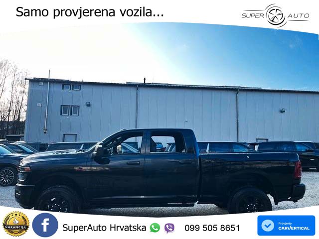 Dodge RAM 3500 6.7 Aut. Laramie Night 426 KS, KAM+GR SJED+LED+NAVI