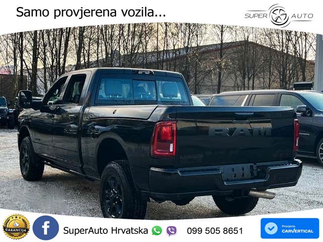 Dodge RAM 3500 6.7 Aut. Laramie Night 426 KS, KAM+GR SJED+LED+NAVI