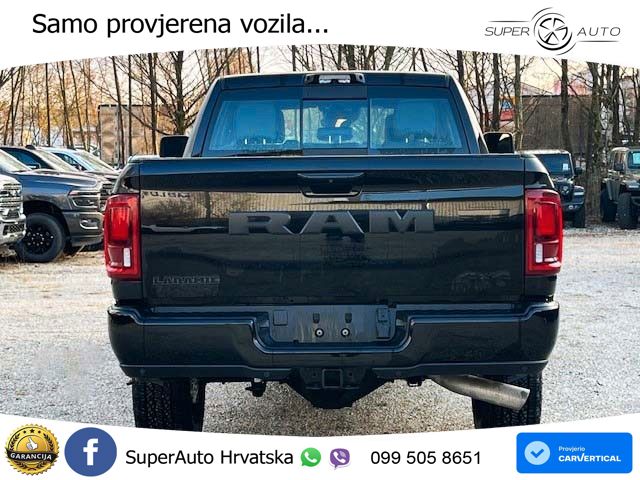 Dodge RAM 3500 6.7 Aut. Laramie Night 426 KS, KAM+GR SJED+LED+NAVI