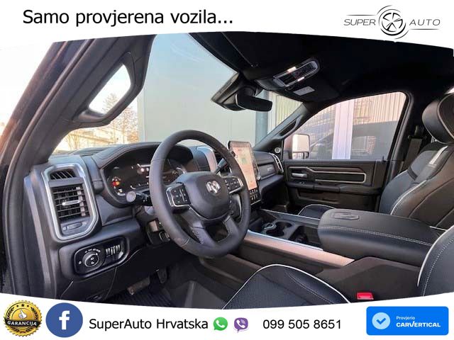 Dodge RAM 3500 6.7 Aut. Laramie Night 426 KS, KAM+GR SJED+LED+NAVI