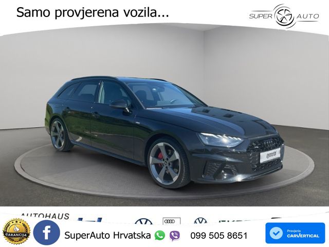 Audi A4 Avant 40 TDI quattro Aut. S line 204 KS, ACC+LED+KAM+GR SJED+VIRT+ASIST