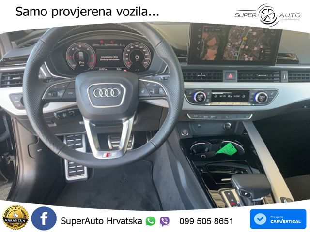 Audi A4 Avant 40 TDI quattro Aut. S line 204 KS, ACC+LED+KAM+GR SJED+VIRT+ASIST