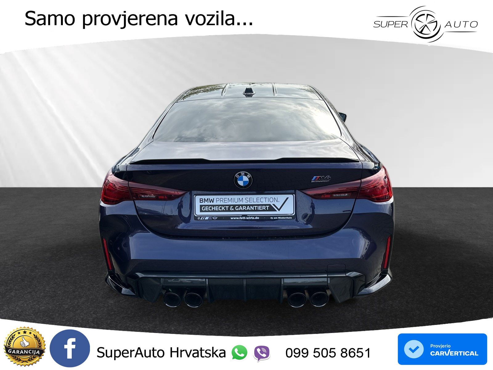 BMW M4 Competition 3.0 Aut. M Sport 510 KS, ACC+360+KEY+GR SJED+VIRT+LANE