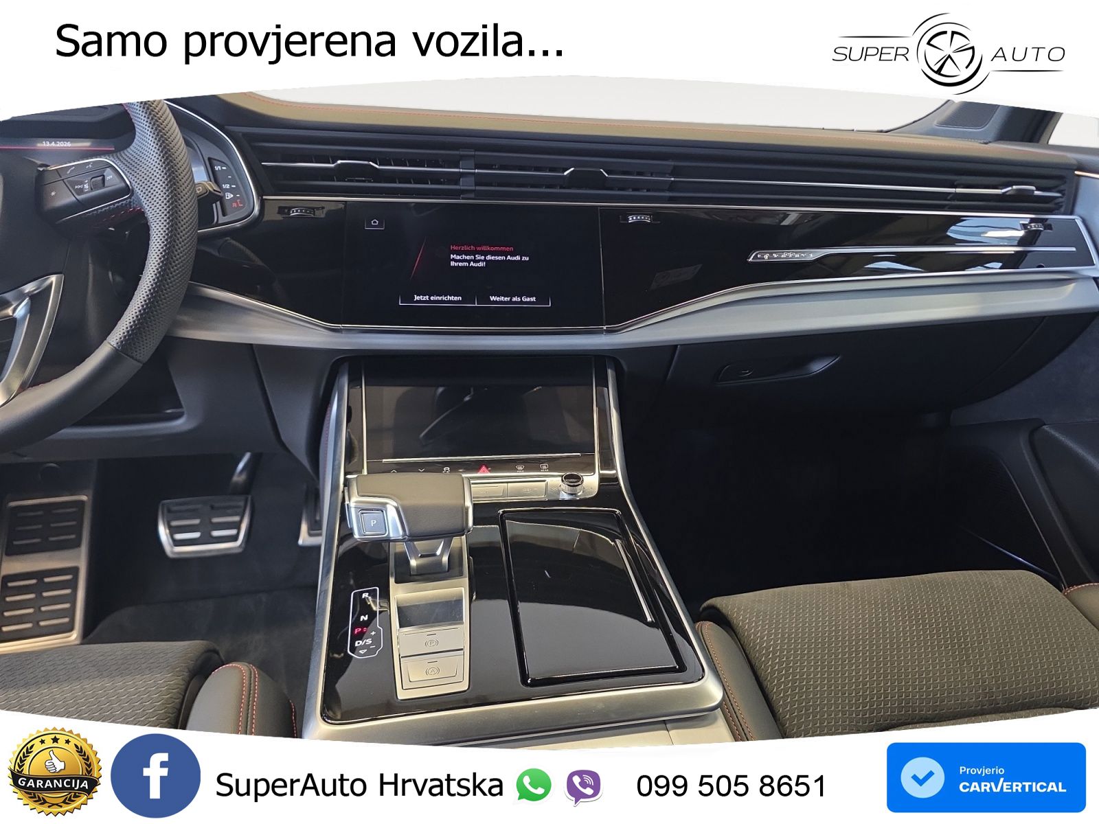 Audi Q7 55 TFSI quattro tiptronic S line 340 KS, PANO+ZRAČ+360+GR SJED+ACC+LANE