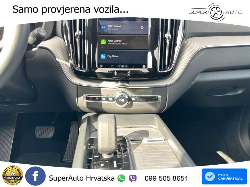 Volvo XC60 2.0d B4 AWD Aut. Plus Dark 197 KS, ACC+KAM+LED+4xGR SJED+VIRT+ASIST