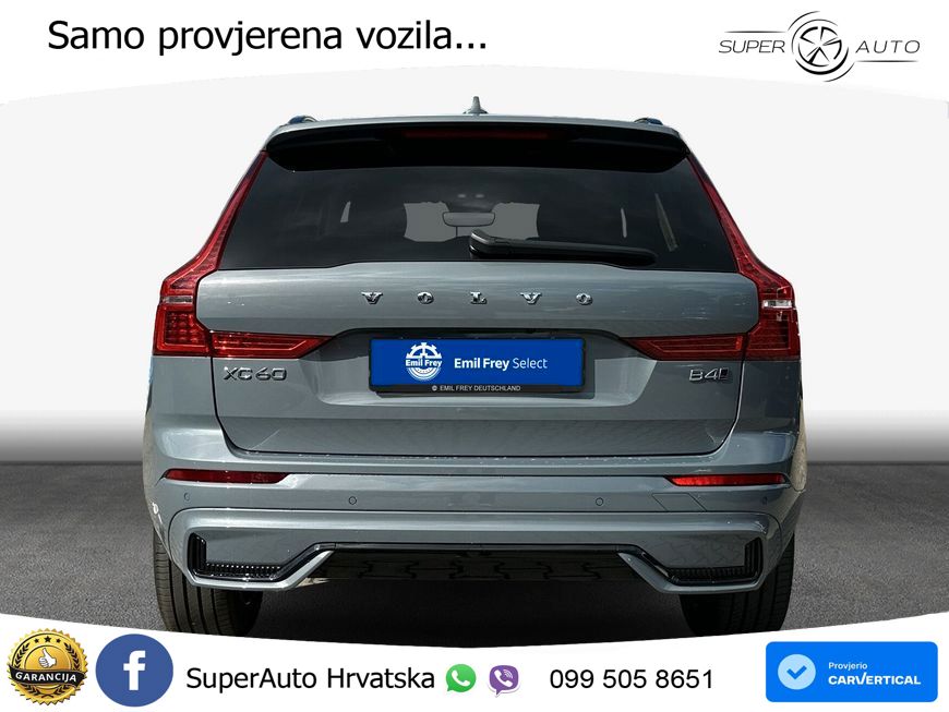 Volvo XC60 2.0d B4 AWD Aut. Plus Dark 197 KS, ACC+KAM+LED+4xGR SJED+VIRT+ASIST