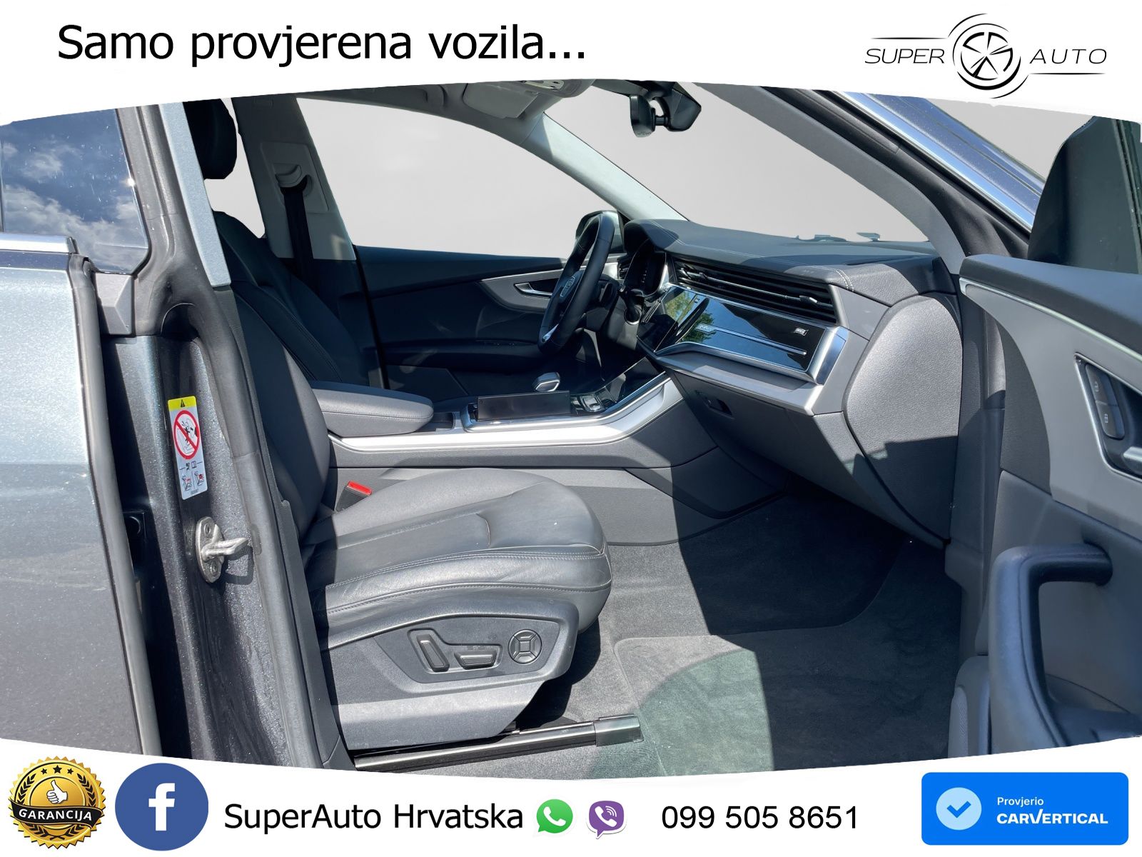 Audi Q8 50 TDI quattro Aut. S line 286 KS, LED+KAM+GR SJED+ASIST