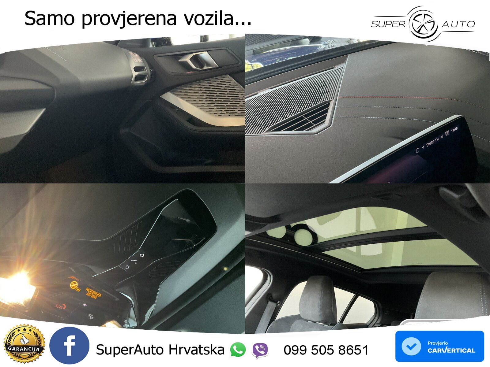 BMW 120d Aut. M Sport 163 KS, LED+PANO+GR SJED+KAM+PARK