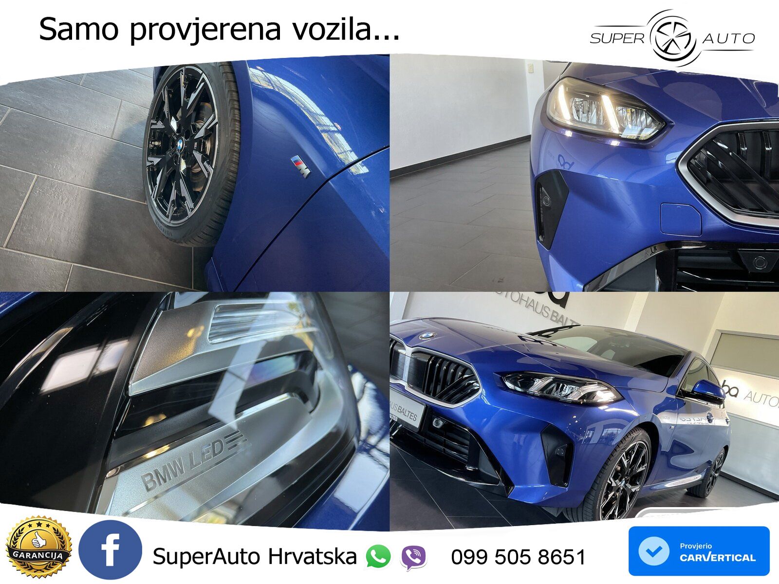 BMW 120d Aut. M Sport 163 KS, LED+PANO+GR SJED+KAM+PARK
