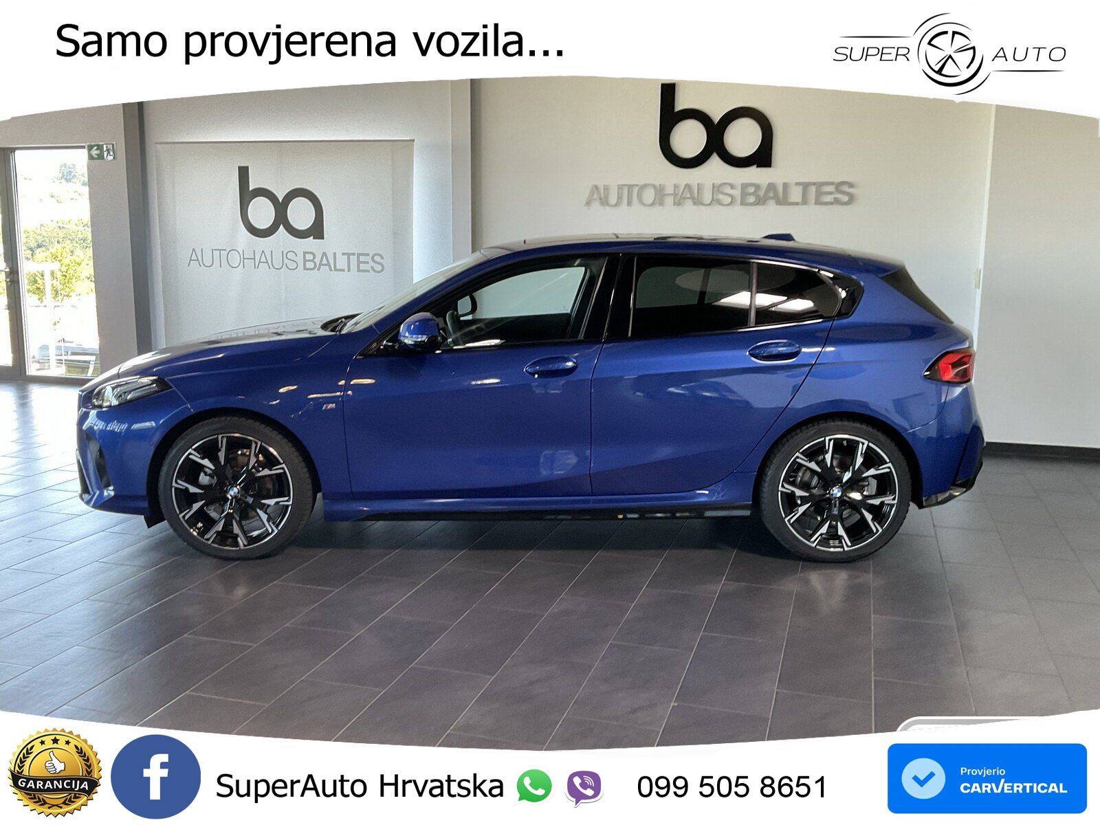 BMW 120d Aut. M Sport 163 KS, LED+PANO+GR SJED+KAM+PARK
