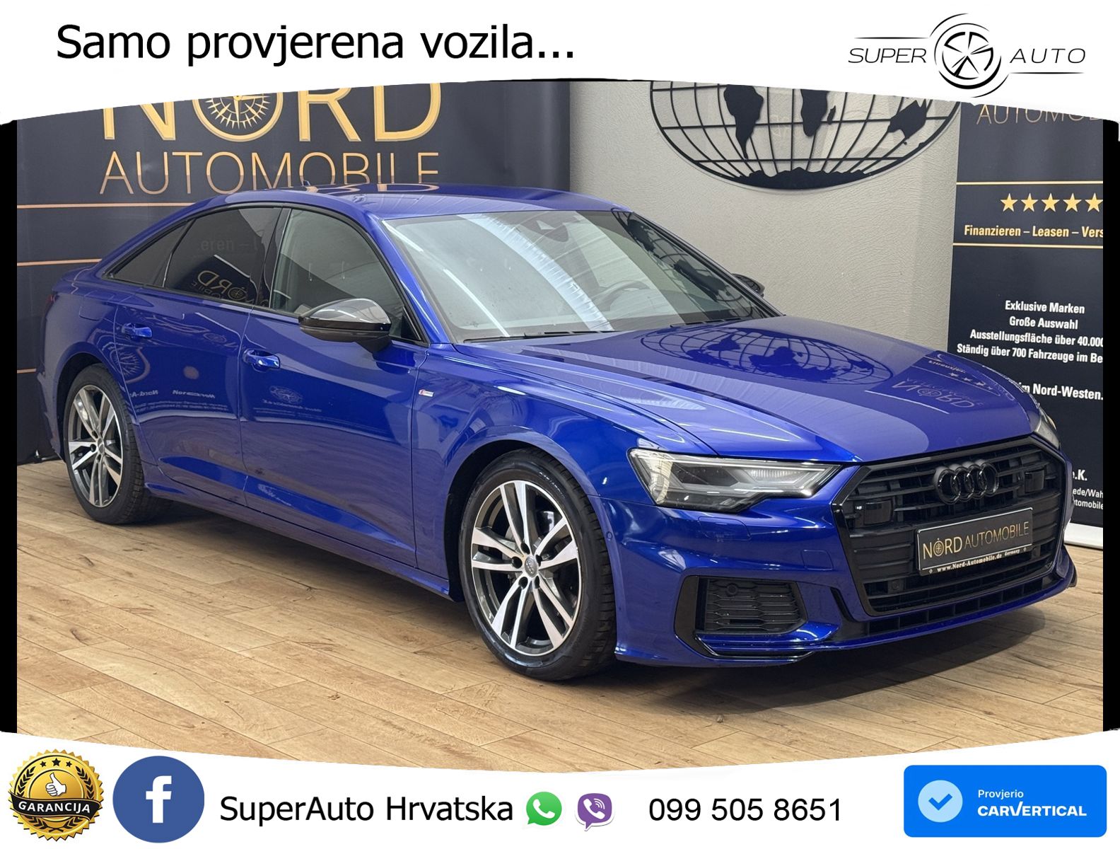 Audi A6 35 TDI S tronic S line 163 KS, ACC+GR SJED+VIRT+NAVI
