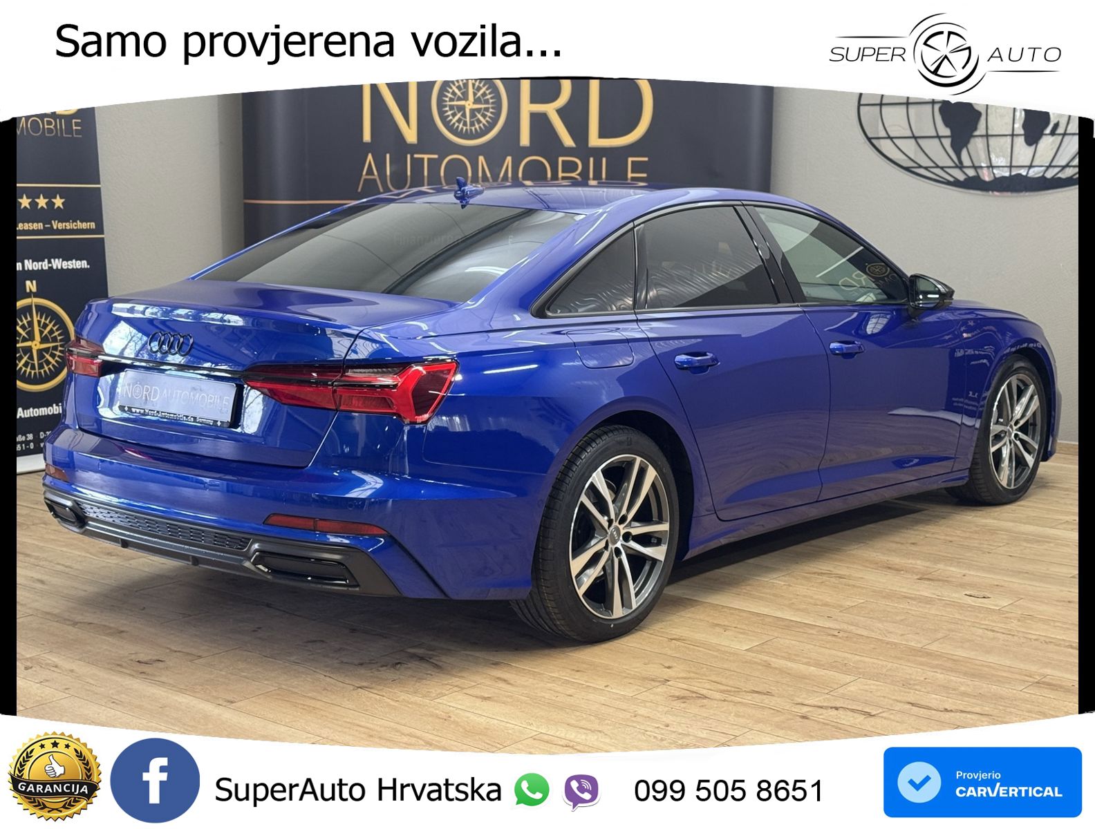Audi A6 35 TDI S tronic S line 163 KS, ACC+GR SJED+VIRT+NAVI