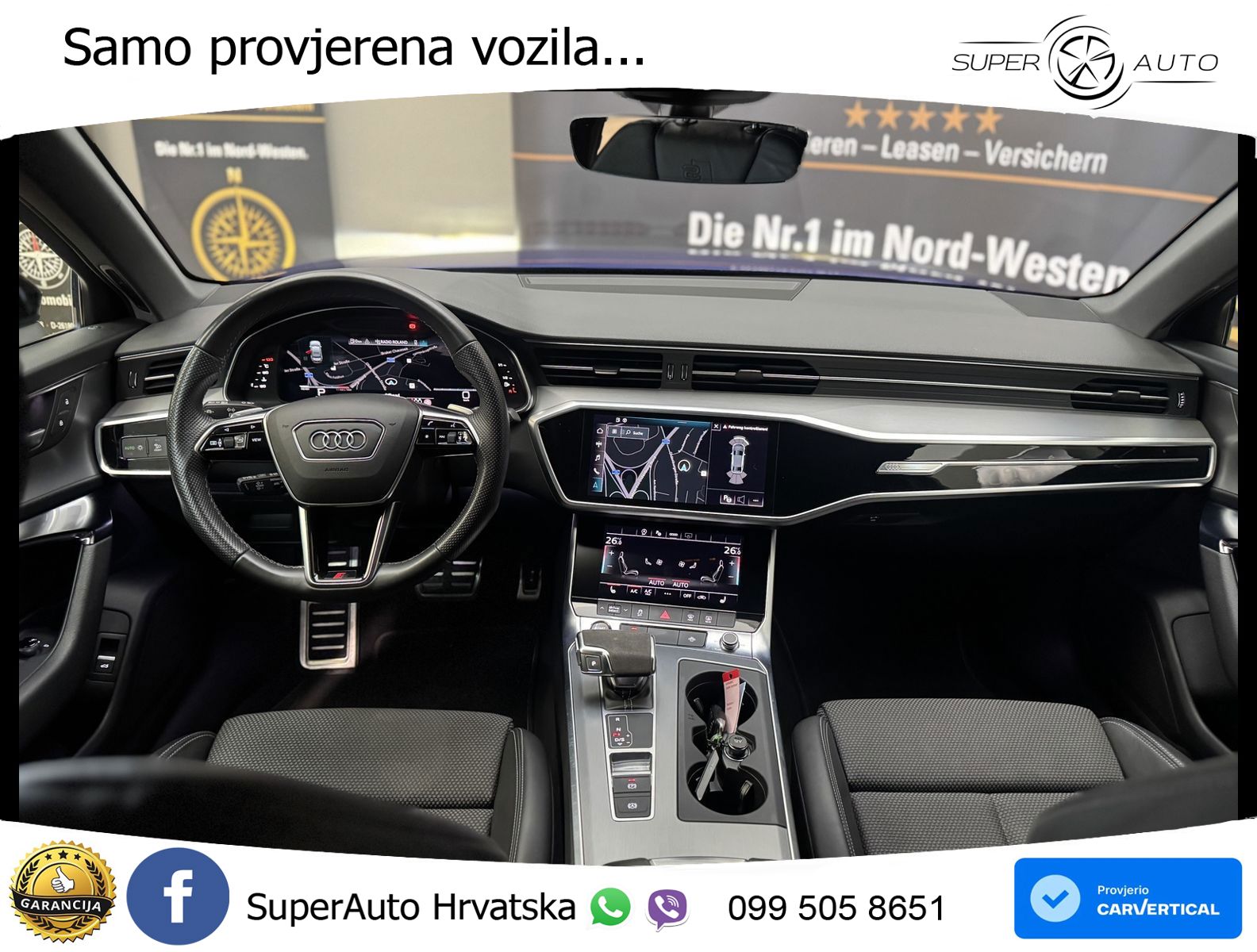 Audi A6 35 TDI S tronic S line 163 KS, ACC+GR SJED+VIRT+NAVI