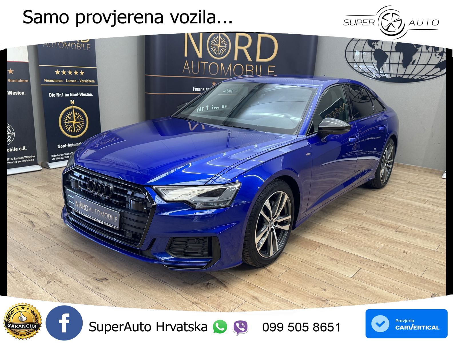 Audi A6 35 TDI S tronic S line 163 KS, ACC+GR SJED+VIRT+NAVI
