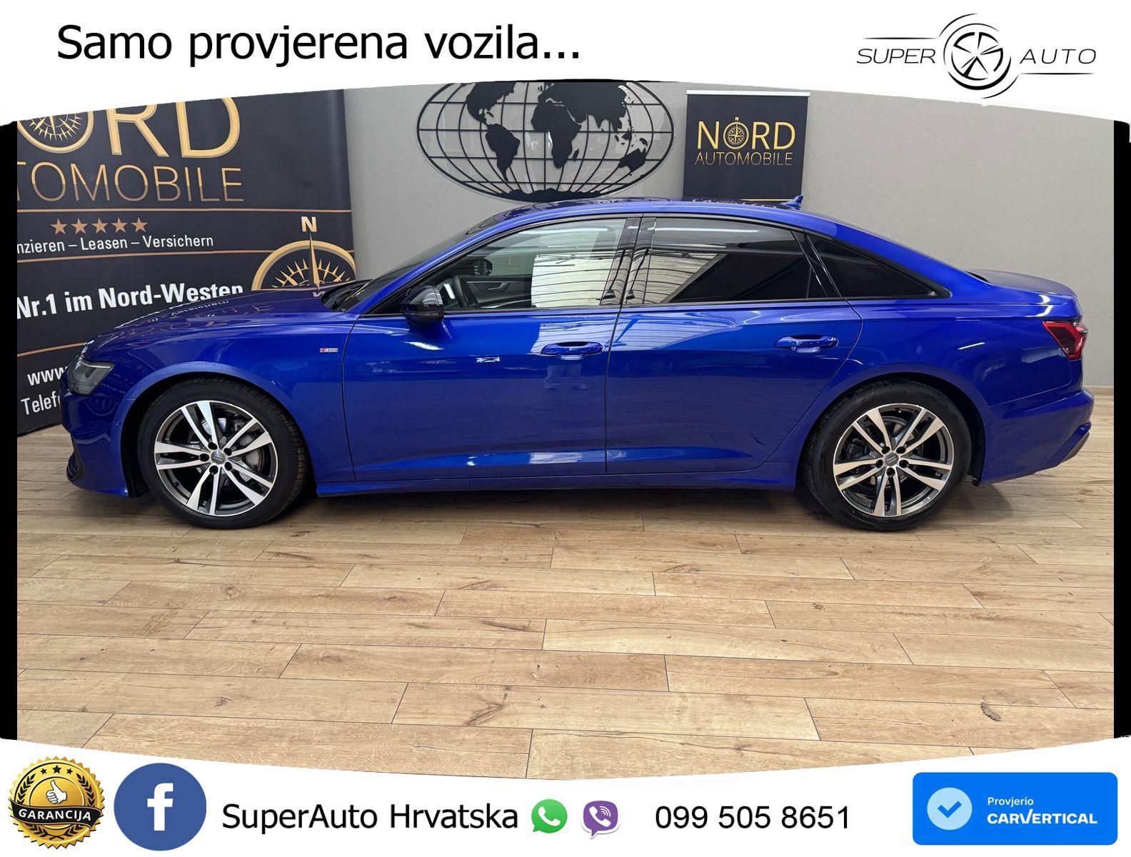 Audi A6 35 TDI S tronic S line 163 KS, ACC+GR SJED+VIRT+NAVI