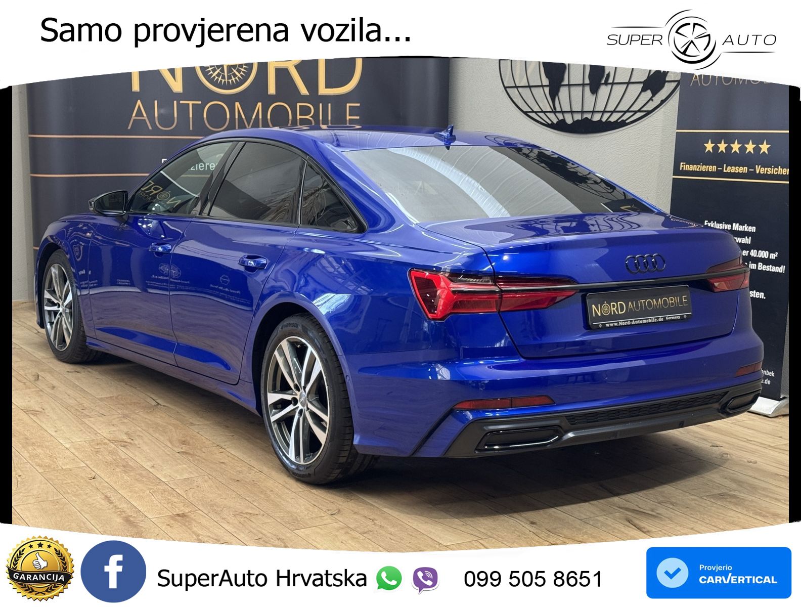 Audi A6 35 TDI S tronic S line 163 KS, ACC+GR SJED+VIRT+NAVI