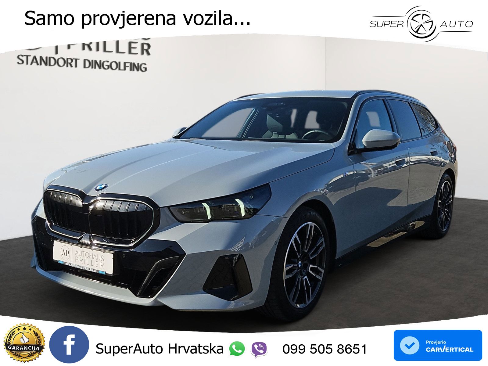 BMW 520d xDrive Touring Aut. M Sport 197 KS, ACC+360+4xGR SJED+HEAD+VIRT+ASIST