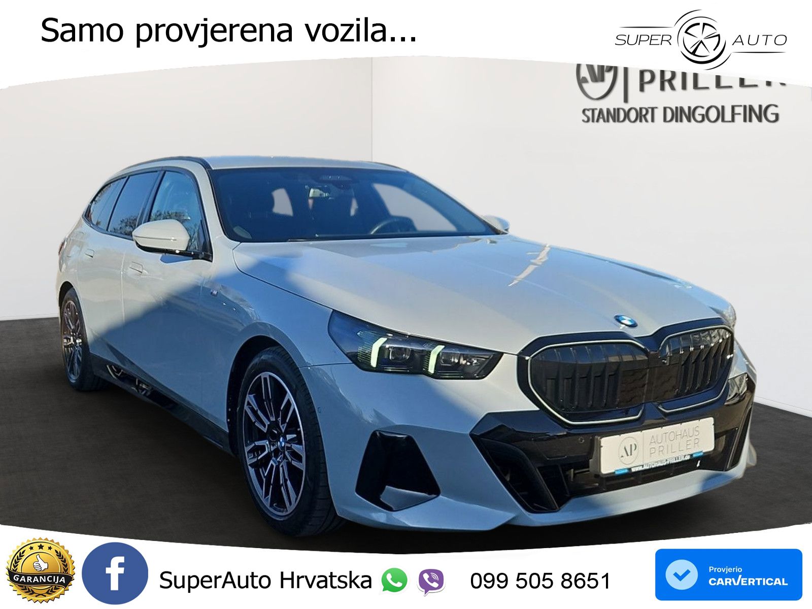 BMW 520d xDrive Touring Aut. M Sport 197 KS, ACC+360+4xGR SJED+HEAD+VIRT+ASIST