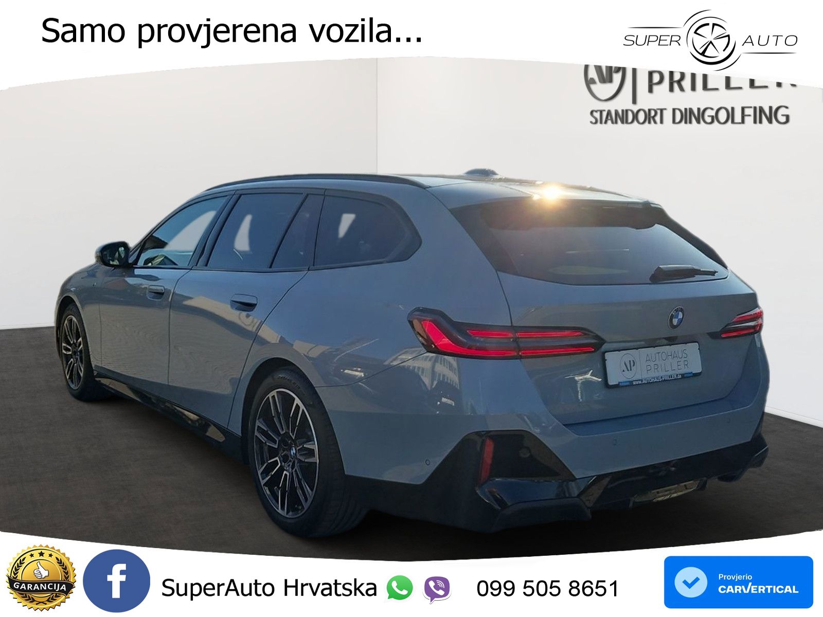 BMW 520d xDrive Touring Aut. M Sport 197 KS, ACC+360+4xGR SJED+HEAD+VIRT+ASIST