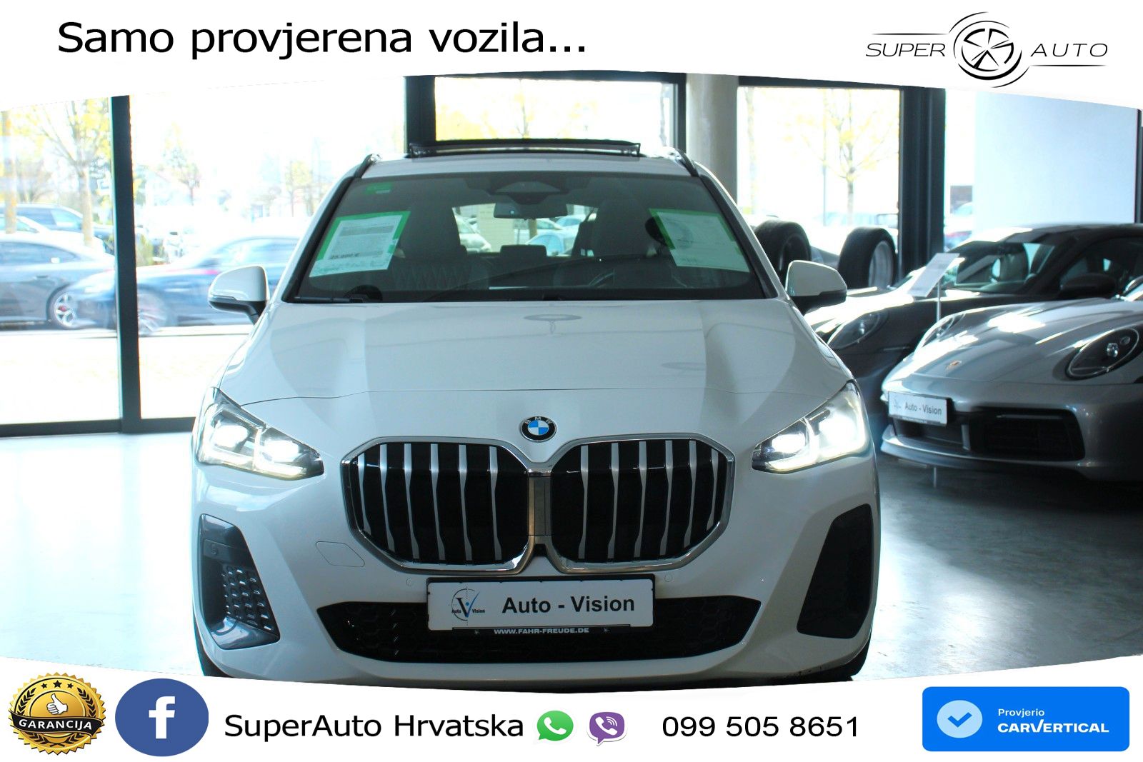 BMW Active Tourer 218i Aut. M Sport 136 KS, LED+PANO+GR SJED+VIRT+360