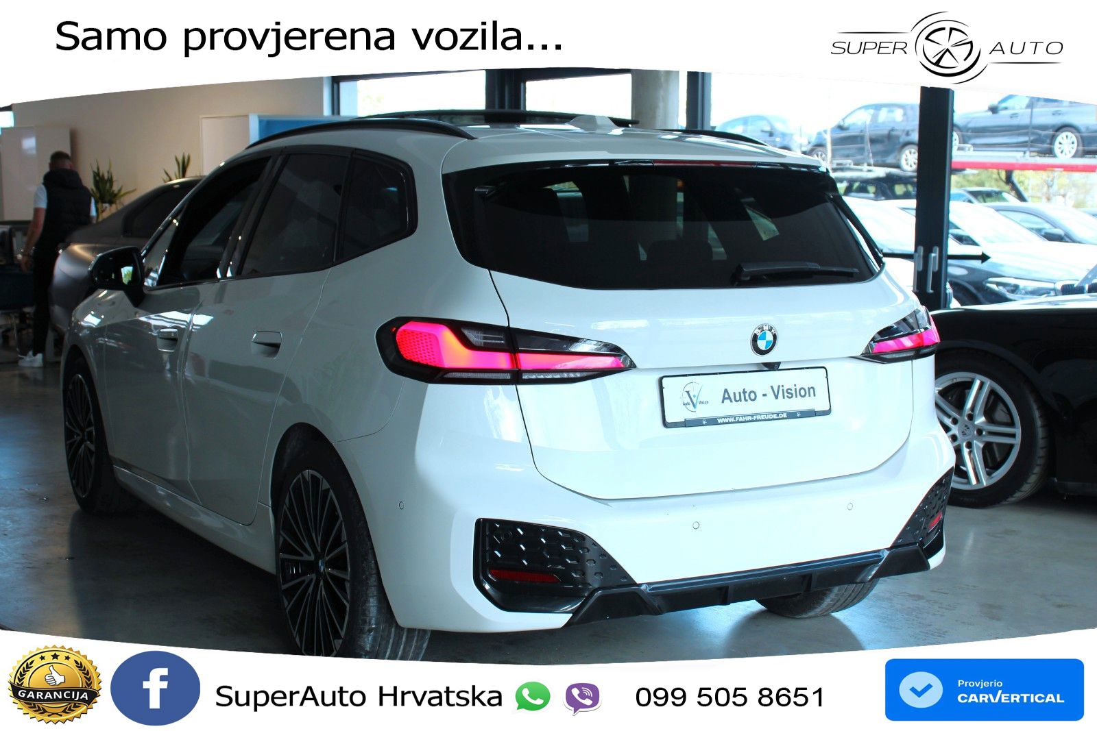 BMW Active Tourer 218i Aut. M Sport 136 KS, LED+PANO+GR SJED+VIRT+360