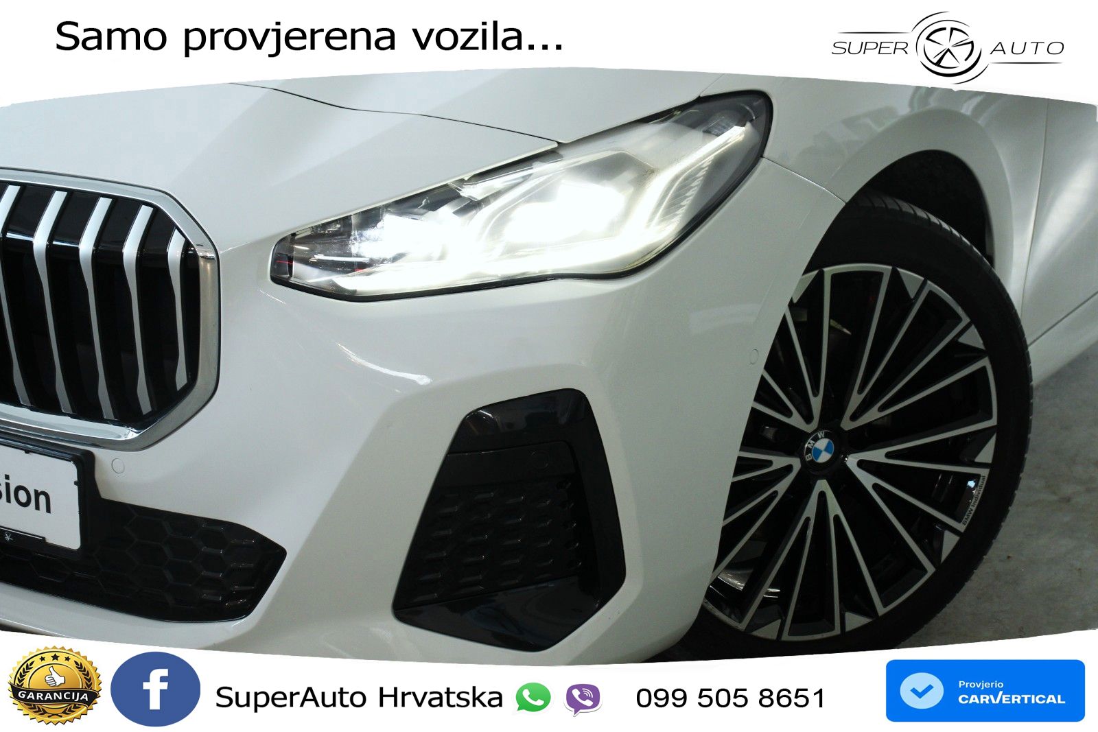 BMW Active Tourer 218i Aut. M Sport 136 KS, LED+PANO+GR SJED+VIRT+360