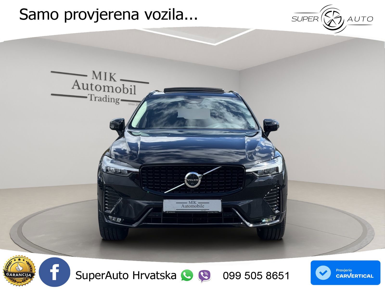 Volvo XC60 2.0d B4 Aut. Plus Dark 197 KS, ACC+360+LED+4xGR SJED+PANO+ASIST