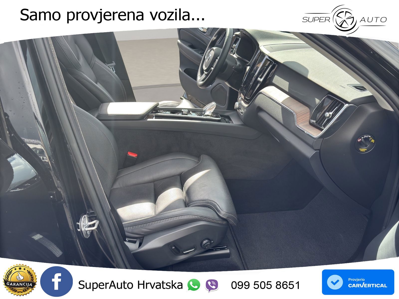 Volvo XC60 2.0d B4 Aut. Plus Dark 197 KS, ACC+360+LED+4xGR SJED+PANO+ASIST